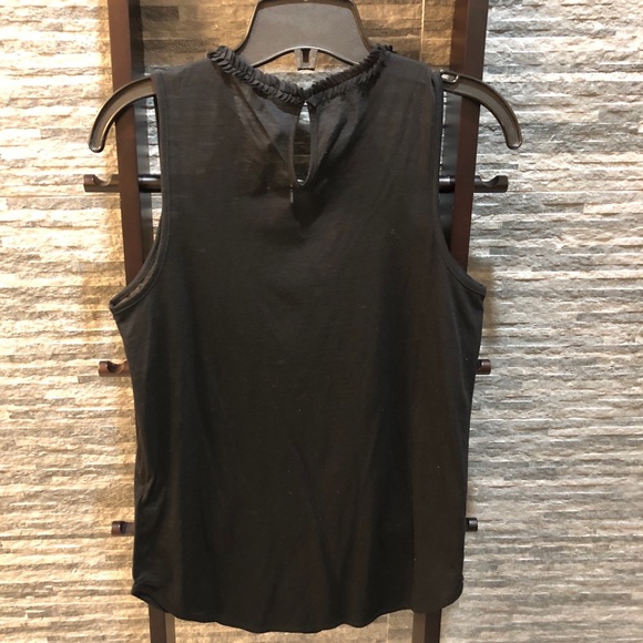 NWT J Crew black sleeveless top - Picture 4 of 8